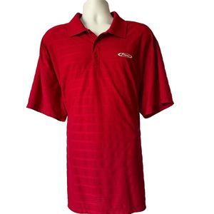 Port Authority Men's 3X XXX Red Short Sleeve Pierce Embroidered